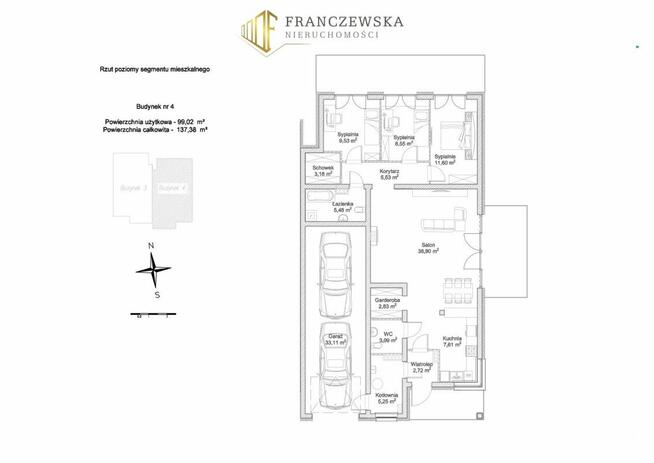 Dom Dominów gm. Głusk,