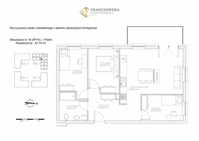 Mieszkanie Dominów gm. Głusk,