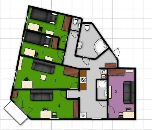 Miernicza 16, Przedm. Oławskie, pokój z WIFI