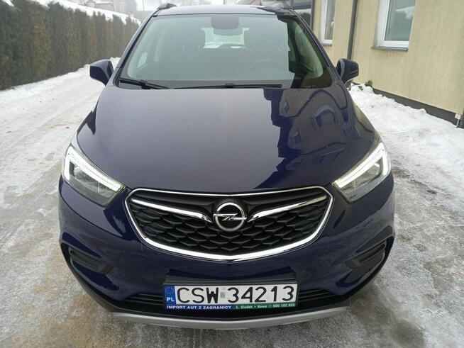 Opel Mokka X 1.6Benz. 115KM Ledy Klima Tempomat 96Tys Km Przebiegu 100%Bezwypadkowa