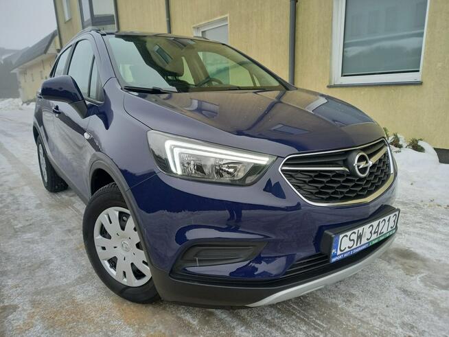 Opel Mokka X 1.6Benz. 115KM Ledy Klima Tempomat 96Tys Km Przebiegu 100%Bezwypadkowa