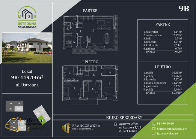 Dom Lublin Szerokie, Ustronna