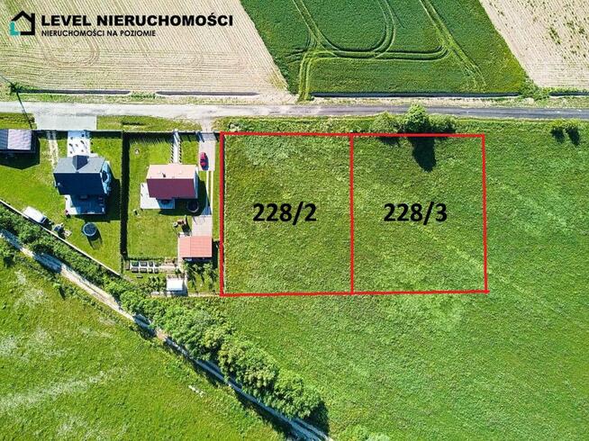 Dwie działki pod Pasłękiem