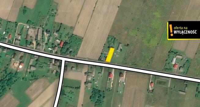 Działka inwestycyjna Wielebnów gm. Łopuszno,