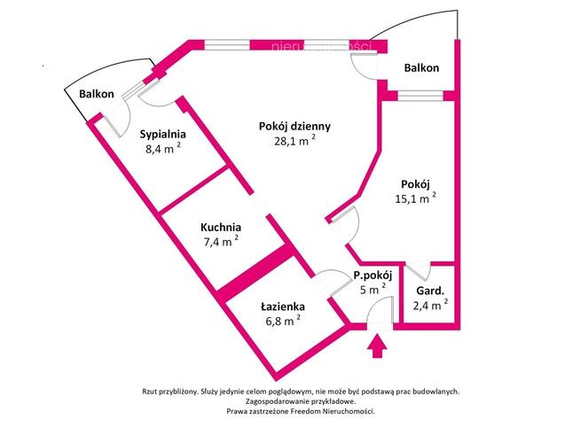 Przestronne M3 do wprowadzenia na Ursusie