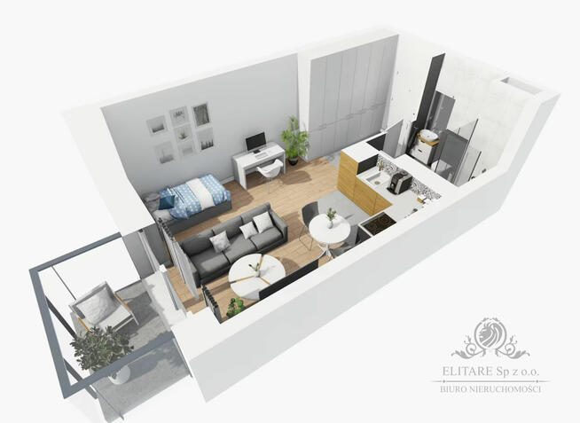 Mieszkanie NOWE 27,66m2 ,1 pok. w Centrum Wrocławia/Stare Miasto