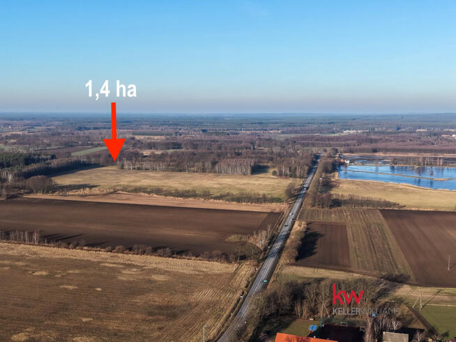 Działka rolna Kuźniczysko gm. Trzebnica,