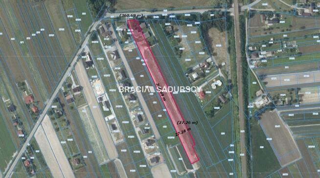 Działka budowlana Kraków Nowa Huta, Pysocice