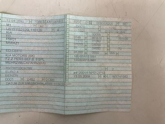 Kia Cee'd Klimatronik, 8 airbag, alufelgi, auto zadbane, isofix, drugie koła