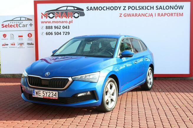 Škoda Scala STYLE Race Blue Salon Polska Serwis ASO Zamiana Finansowanie FV 23%