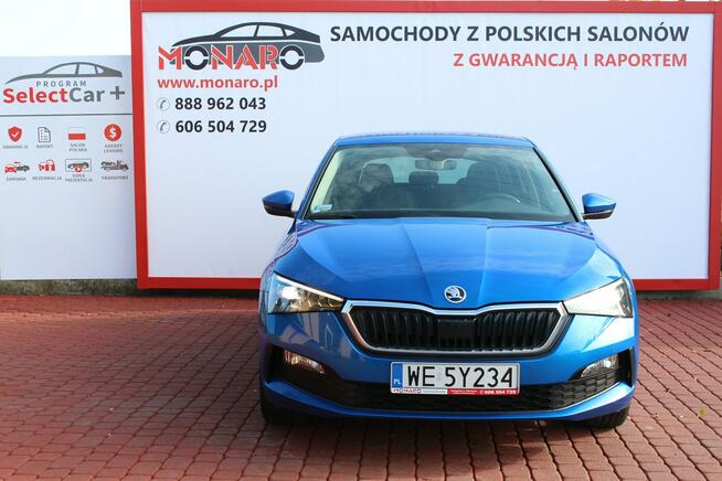 Škoda Scala STYLE Race Blue Salon Polska Serwis ASO Zamiana Finansowanie FV 23%