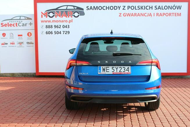 Škoda Scala STYLE Race Blue Salon Polska Serwis ASO Zamiana Finansowanie FV 23%