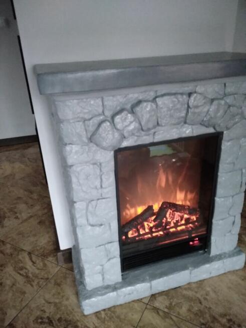 Kominek elektryczny Led pilot grzanie