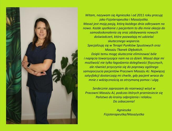 Relaks w Pracowni Masażu AJ w Rokietnicy