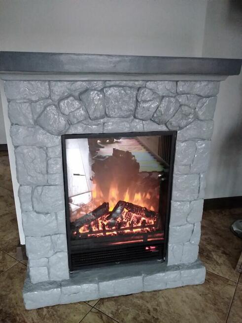 Kominek elektryczny Led pilot grzanie