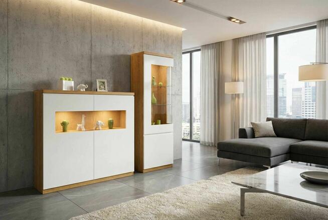 Zestaw mebli Komoda + Witryna