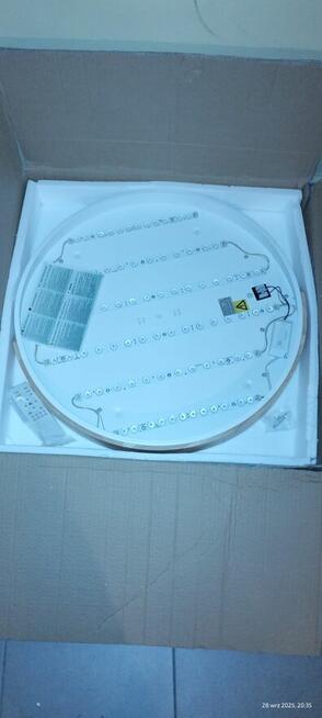 Lampa sufitowa LED Natsen 36 W R50 cm Drewno