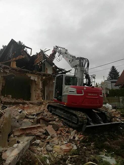 Wykonam roboty ziemne oraz rozbiórki