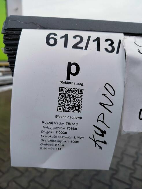 Blacha trapezowa T-18 w pakietach - HIT! Antracyt Mat