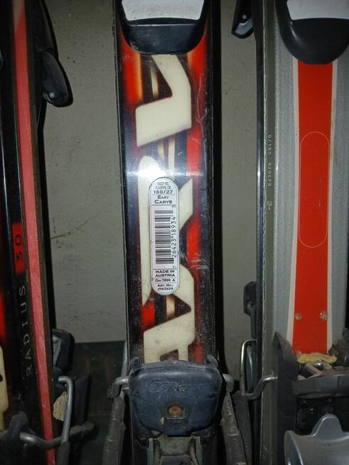 narty HEAD z okuciami do jazdy po sniegu