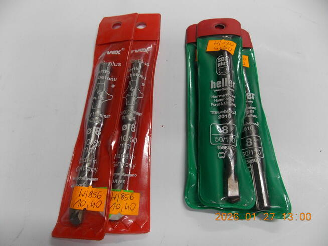 WIERTŁO DO BETONU SDS PLUS FI 8X110 MM