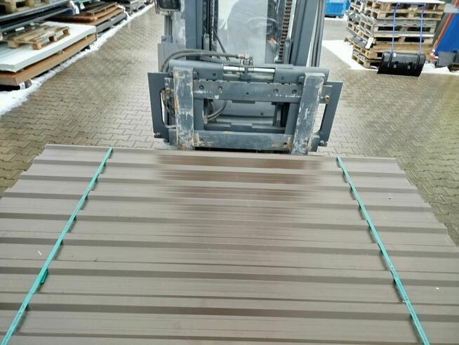 Blacha dachowa, trapez T-18 brązowy połysk - pakiety - HIT!