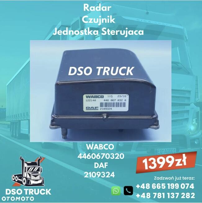Radar Jednostka Sterujaca DISTRONIC 2109324 wabco 4460670320