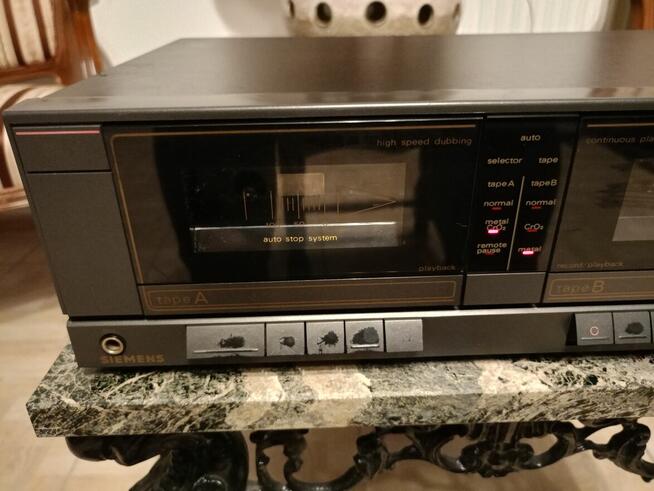 Zestaw Deck i Tuner SIEMENS Vintage