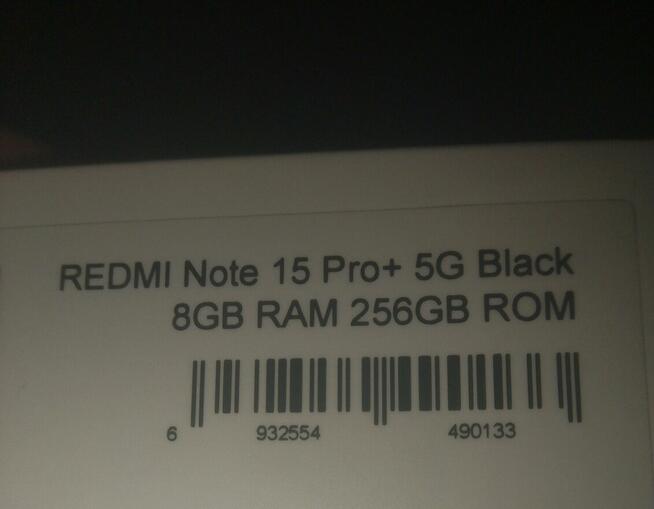 Redmi Note 15 pro plus 8/256 Nowy