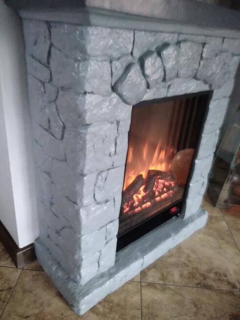 Kominek elektryczny Led pilot grzanie