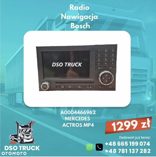 Radio Nawigacja Bosch A0004465962 A0004466962 Mercedes Actro