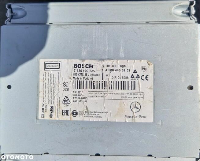 Radio Nawigacja Bosch A0004467962 A0004468262 Mercedes Actro