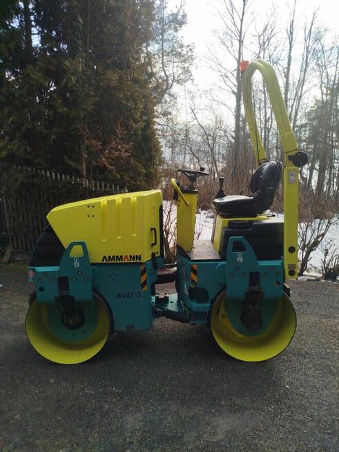 Walec drogowy Ammann AV23-2 2500kg YANMAR 2.5t stal wibracje