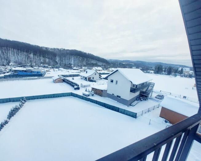 2 mieszkania dwupoziomowe w Hoczwi, pow. Leski, Bieszczady –