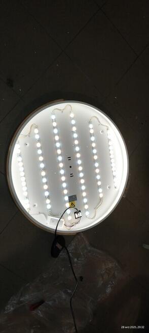 Lampa sufitowa LED Natsen 36 W R50 cm Drewno