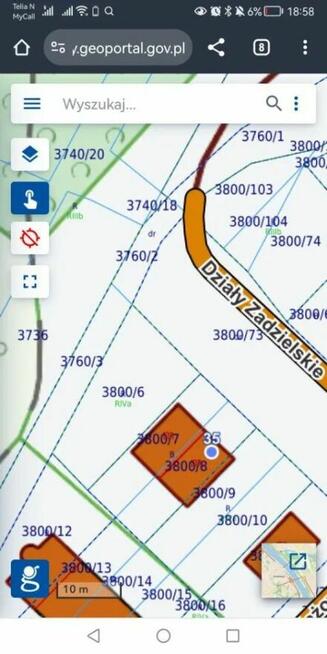 Działka nad jeziorem Żywieckim