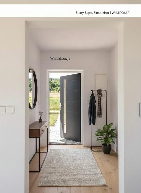 Bliźniak na 6,5 arowej działce! Stary Sącz, Skrudzina