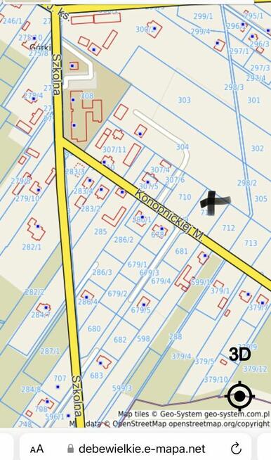 Sprzedam działkę budowlaną 1377m2 Dębe Wielkie -Górki