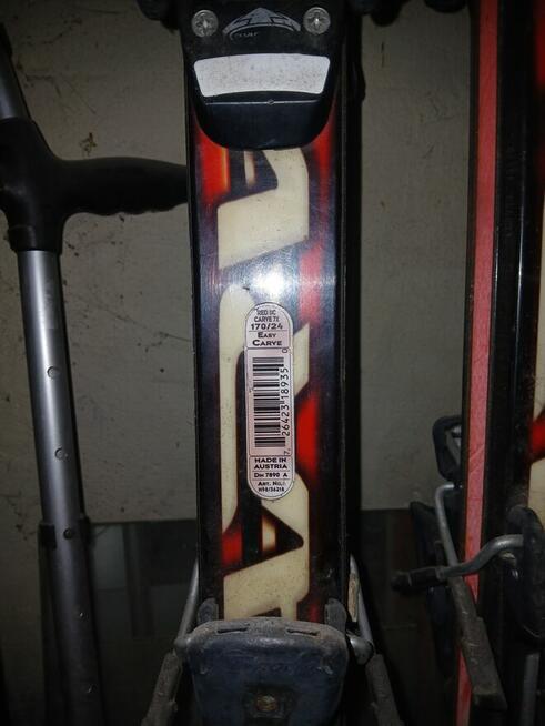 narty HEAD z okuciami do jazdy po sniegu