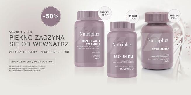 Ostatni tydzień stycznia - ostatnie promocje - wykorzystaj !