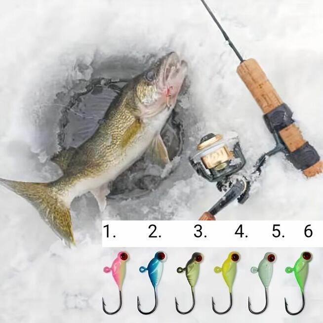 Mormyszka przynęta spinning wędkarstwo podlodowe