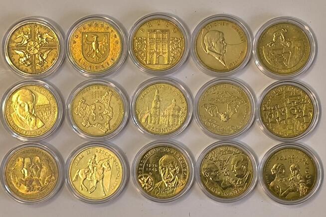 15szt. monet okolicznościowych 2zł. GN.Od 2000-2012r.