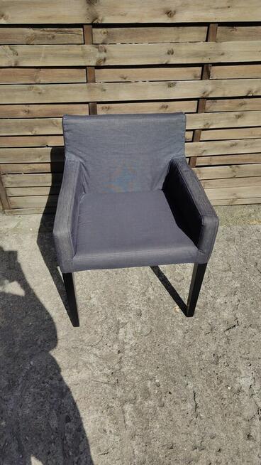 Krzesło IKEA Nils szary grafit zdejmowane pokrowce