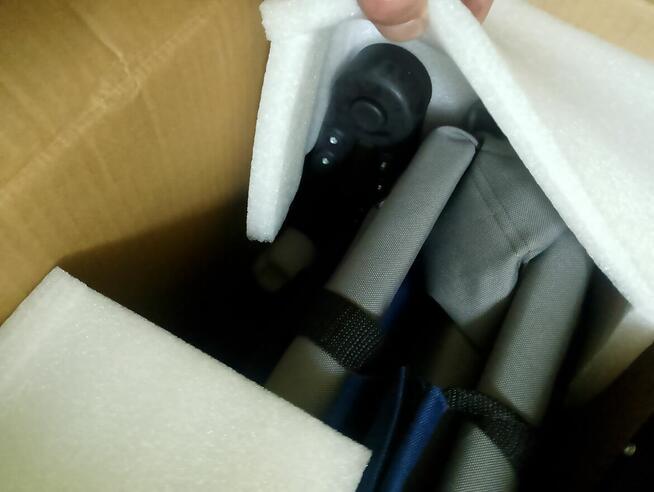 Tresko wózek transportowy z daszkiem plażowy