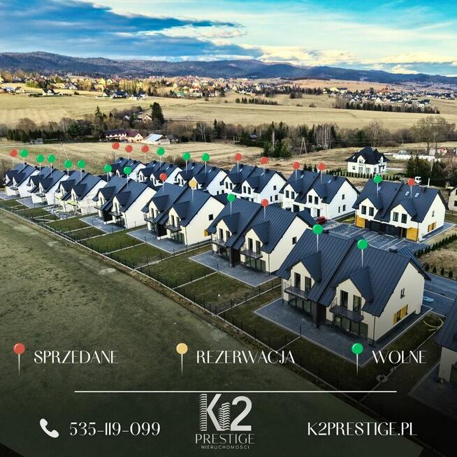 Domy jednorodzinne w zabudowie bliźniaczej