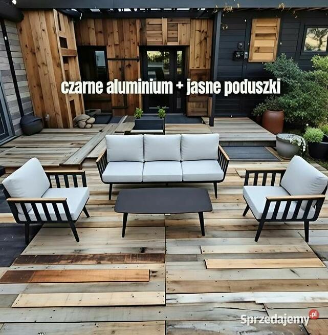 Meble tarasowe aluminiowe