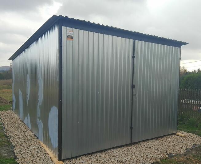 Garaz blaszany 3x5 Na budowe