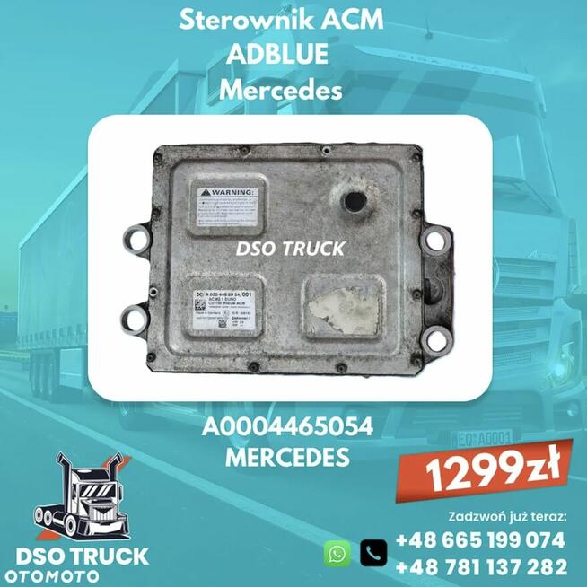 A0004461754 A0004465054 A0014462554 Sterownik ACM adblue Mer