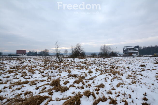 Działka budowlano rolna przy drodze asfaltowej