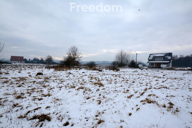 Działka budowlano rolna przy drodze asfaltowej